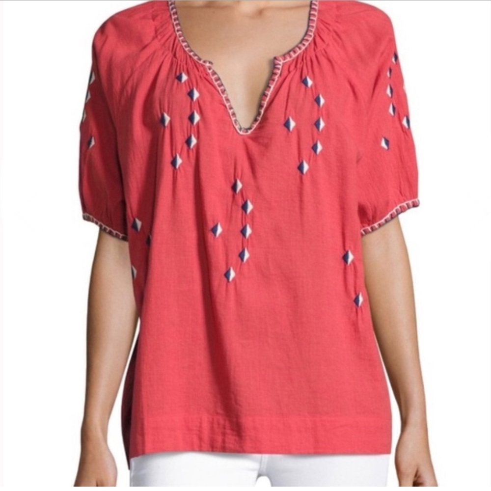 The Great Hacienda‎ Embroidered Top Sz 0
